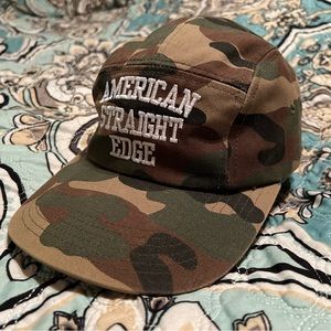 American Straightedge Camo 5 Panel Hat